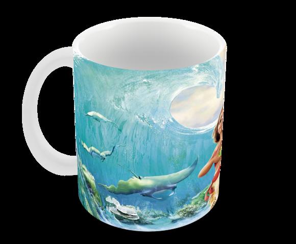Caneca Polímero Moana Personalizada