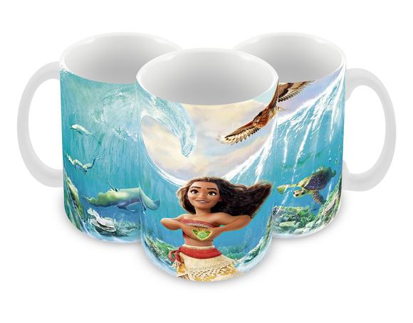 Caneca Polímero Moana Personalizada