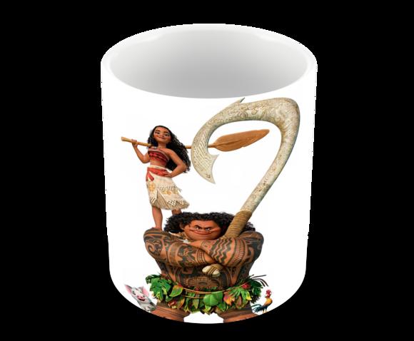 Caneca Polímero Moana Personalizada