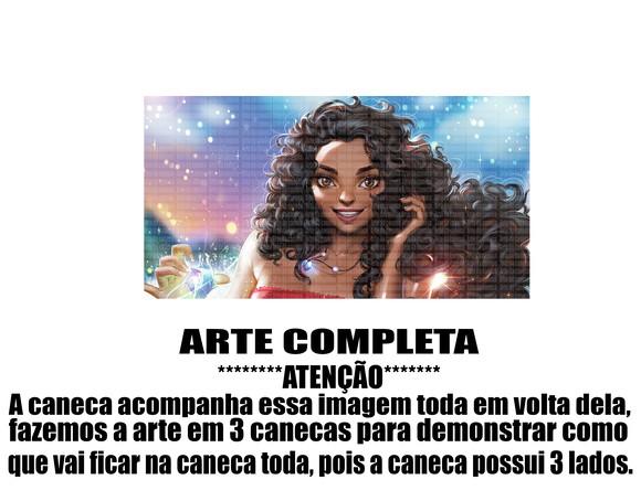 Caneca Polímero Moana Personalizada