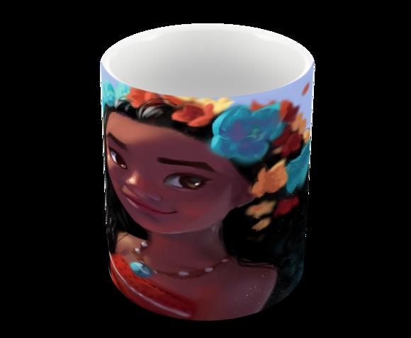 Caneca Polímero Moana Personalizada