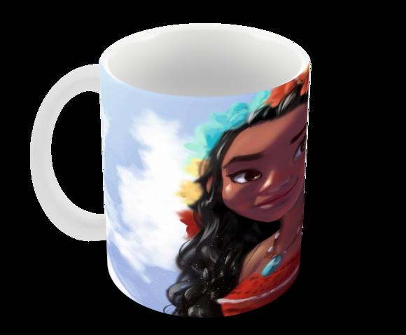 Caneca Polímero Moana Personalizada