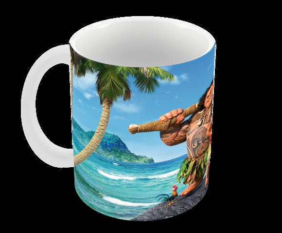 Caneca Polímero Moana Personalizada