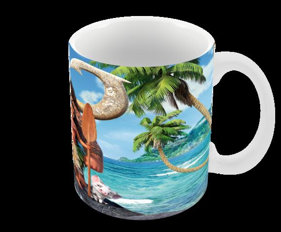 Caneca Polímero Moana Personalizada