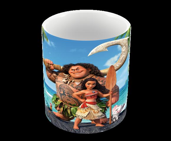 Caneca Polímero Moana Personalizada