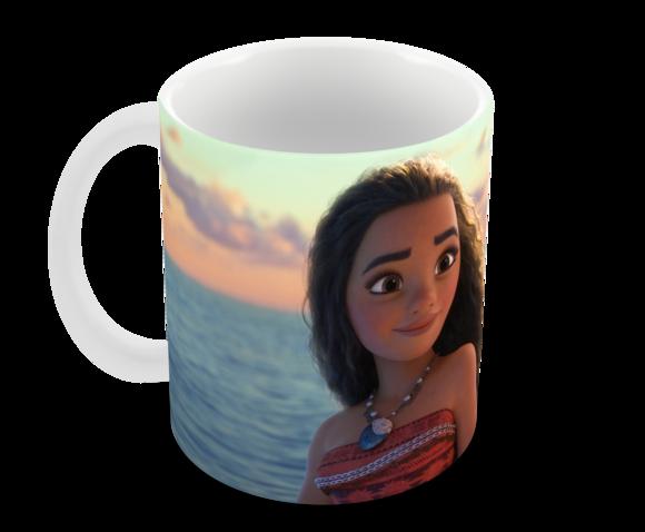 Caneca Polímero Moana Personalizada