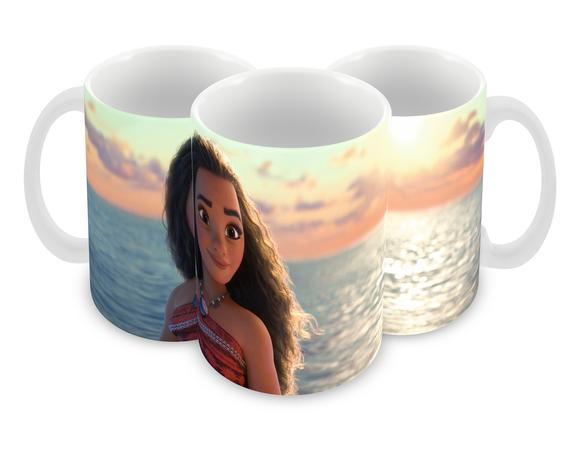 Caneca Polímero Moana Personalizada