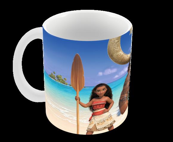 Caneca Polímero Moana Personalizada
