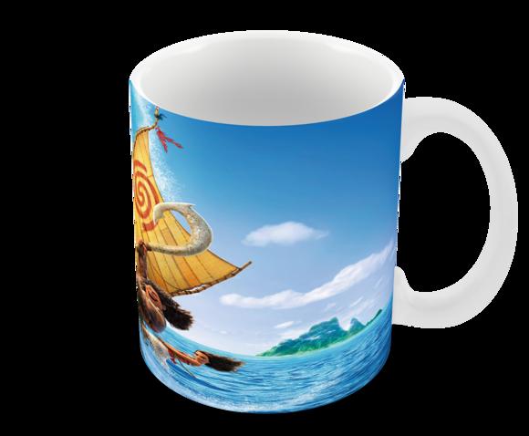 Caneca Polímero Moana Personalizada
