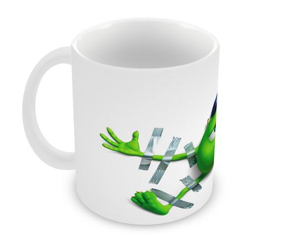 Caneca Polímero Monstros Sa Personalizada
