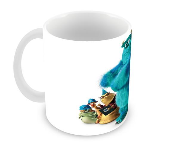 Caneca Polímero Monstros Sa Personalizada