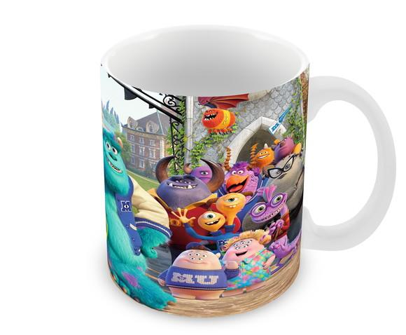 Caneca Polímero Monstros Sa Personalizada