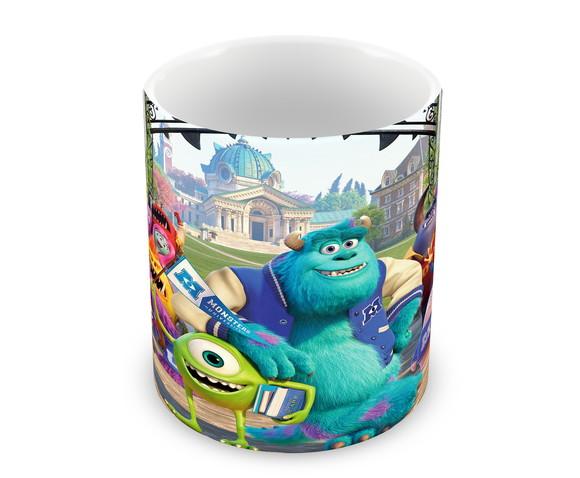 Caneca Polímero Monstros Sa Personalizada
