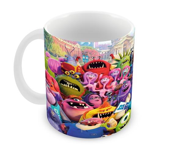 Caneca Polímero Monstros Sa Personalizada
