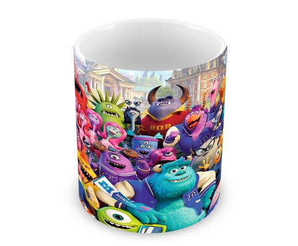 Caneca Polímero Monstros Sa Personalizada