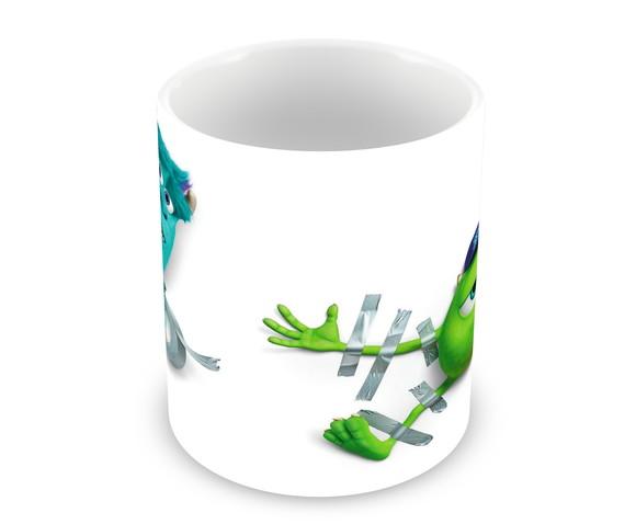 Caneca Polímero Monstros Sa Personalizada