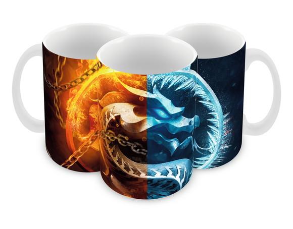 Caneca Polímero Mortal Kombat Personalizada