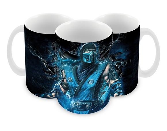 Caneca Polímero Mortal Kombat Personalizada