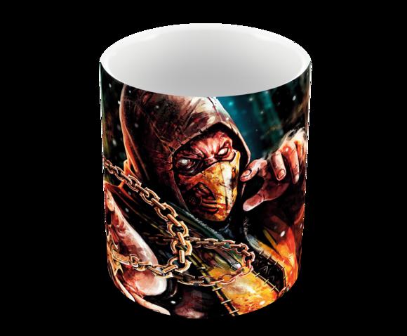 Caneca Polímero Mortal Kombat Personalizada