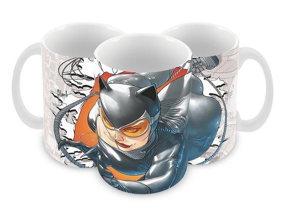 Caneca Polímero Mulher Gato Personalizada