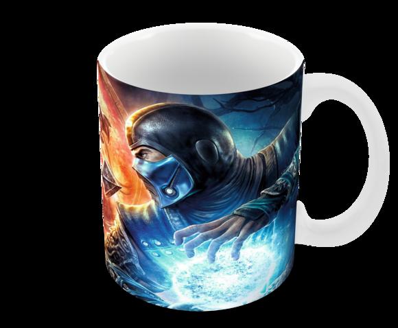 Caneca Polímero Mortal Kombat Personalizada