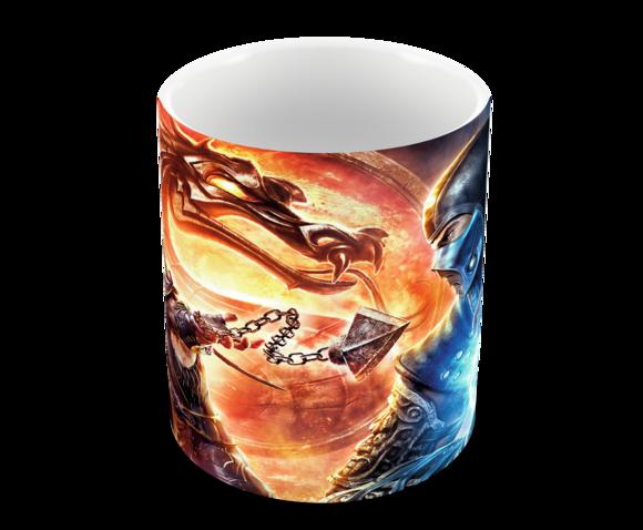 Caneca Polímero Mortal Kombat Personalizada