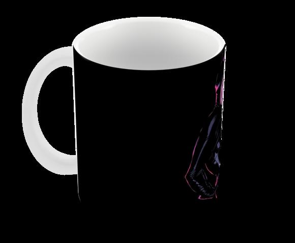 Caneca Polímero Mulher Gato Personalizada