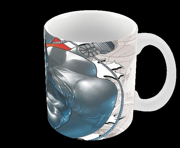 Caneca Polímero Mulher Gato Personalizada