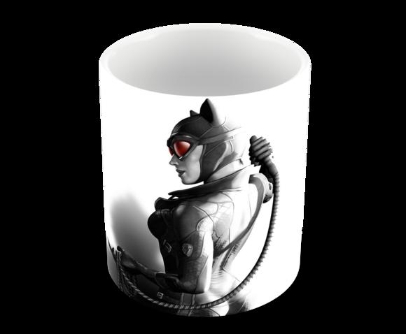 Caneca Polímero Mulher Gato Personalizada