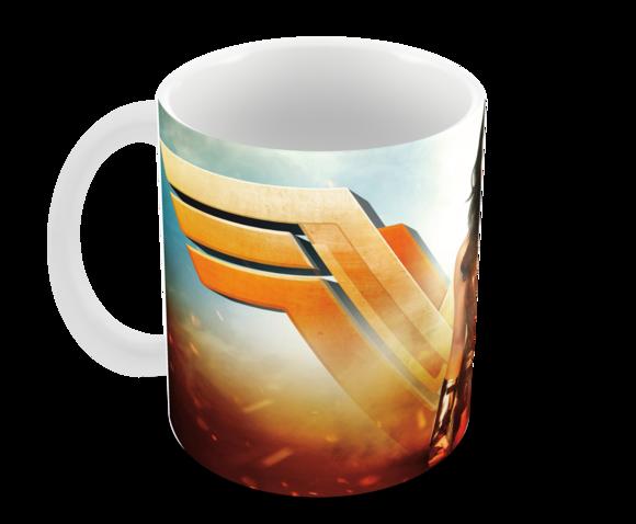 Caneca Polímero Mulher Maravilha Personalizada