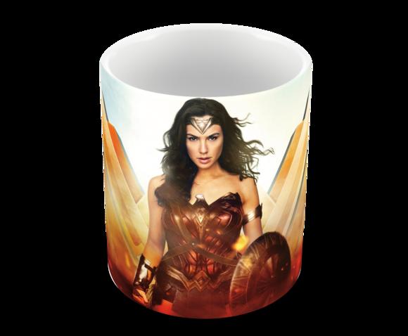 Caneca Polímero Mulher Maravilha Personalizada