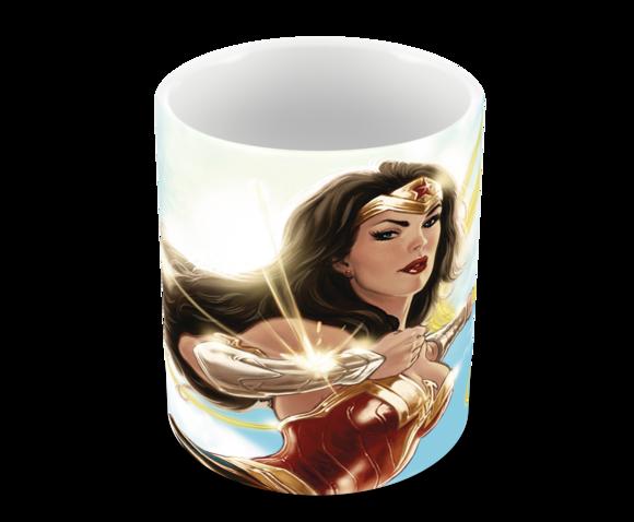 Caneca Polímero Mulher Maravilha Personalizada