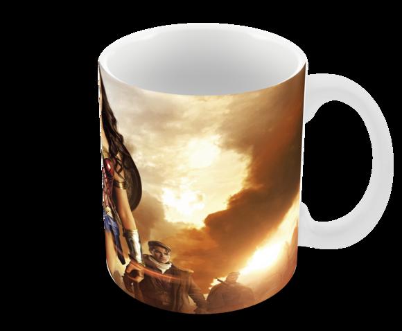Caneca Polímero Mulher Maravilha Personalizada