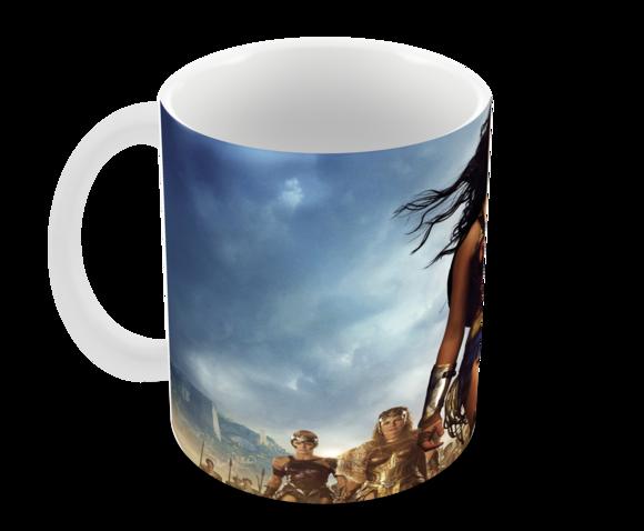 Caneca Polímero Mulher Maravilha Personalizada