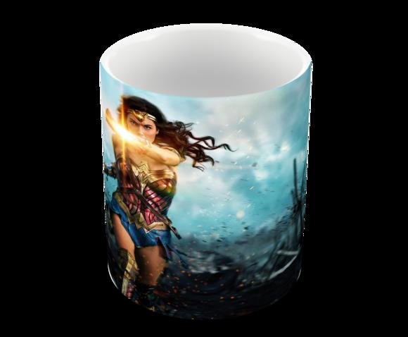 Caneca Polímero Mulher Maravilha Personalizada