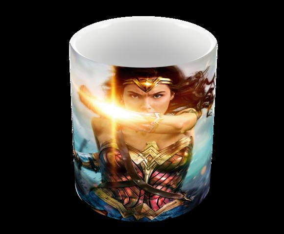 Caneca Polímero Mulher Maravilha Personalizada