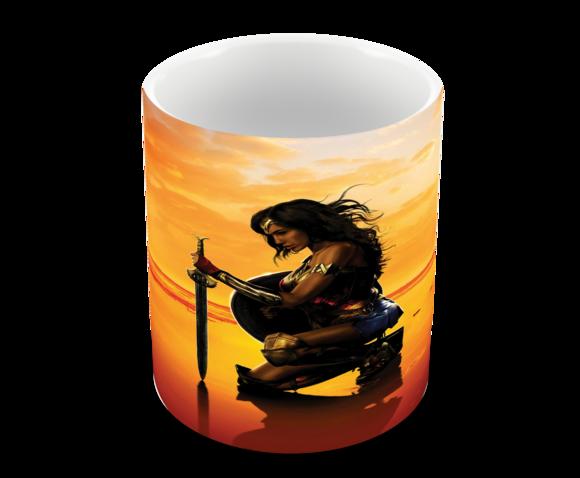 Caneca Polímero Mulher Maravilha Personalizada