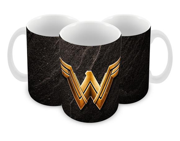 Caneca Polímero Mulher Maravilha Personalizada