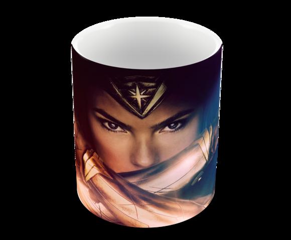 Caneca Polímero Mulher Maravilha Personalizada