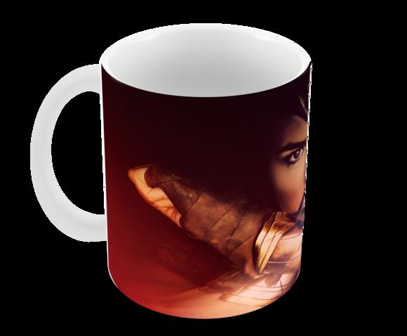 Caneca Polímero Mulher Maravilha Personalizada