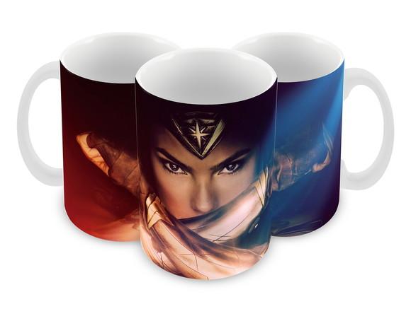 Caneca Polímero Mulher Maravilha Personalizada