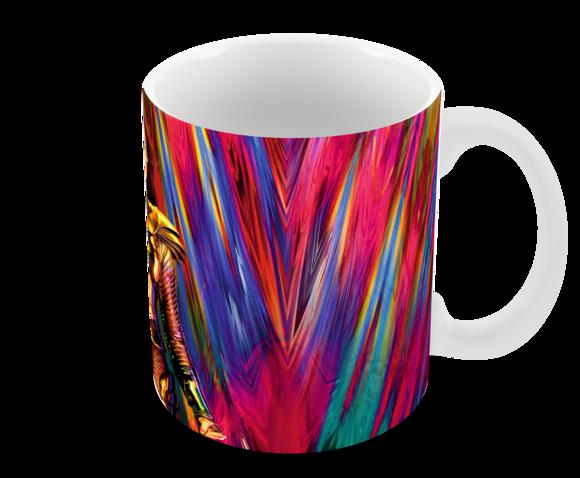 Caneca Polímero Mulher Maravilha Personalizada