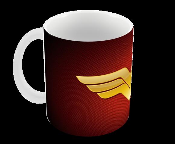 Caneca Polímero Mulher Maravilha Personalizada