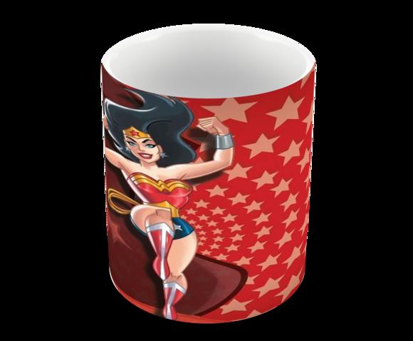 Caneca Polímero Mulher Maravilha Personalizada