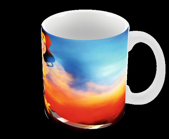 Caneca Polímero Mulher Maravilha Personalizada