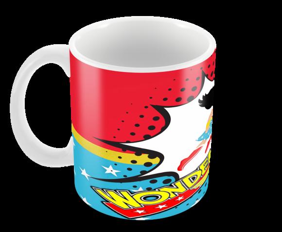 Caneca Polímero Mulher Maravilha Personalizada
