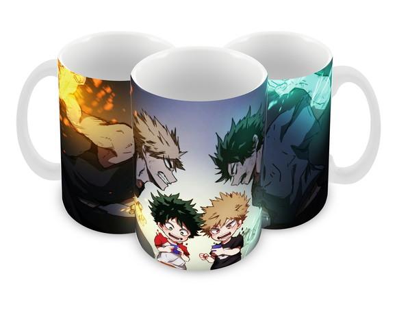 Caneca Polímero My Hero Academia Personalizada