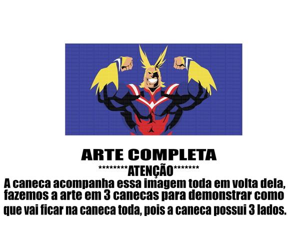Caneca Polímero My Hero Academia Personalizada