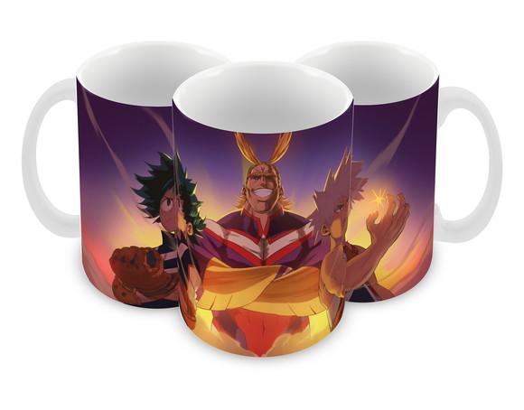 Caneca Polímero My Hero Academia Personalizada