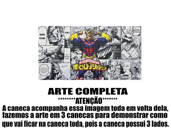 Caneca Polímero My Hero Academia Personalizada